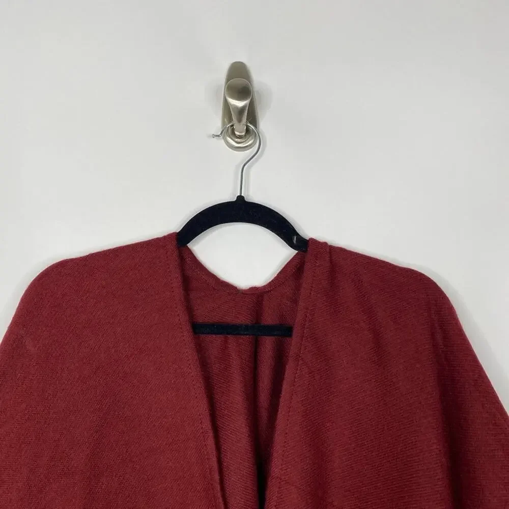 2/$30 NEW Boho Southwest Ruana Oversized Open Wrap Poncho Blanket Scarf